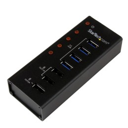 4 Port USB 3.0 Hub plus 3...